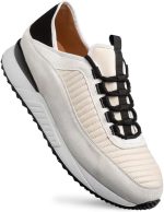 Nappa & Suede Sneaker – Men’s Luxury Athletic-Inspired Casual Sneaker with Quilted Nappa Leather & Rubber Sole – Handmade in Spain - Image 2