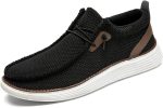 Men's Loafers Slip On Sneakers Boat Walking Fashion Shoes Classcial Comfortable Stylish Lightweight Casual Shoes for Men Non-Slip Durable Home Driving Shoes