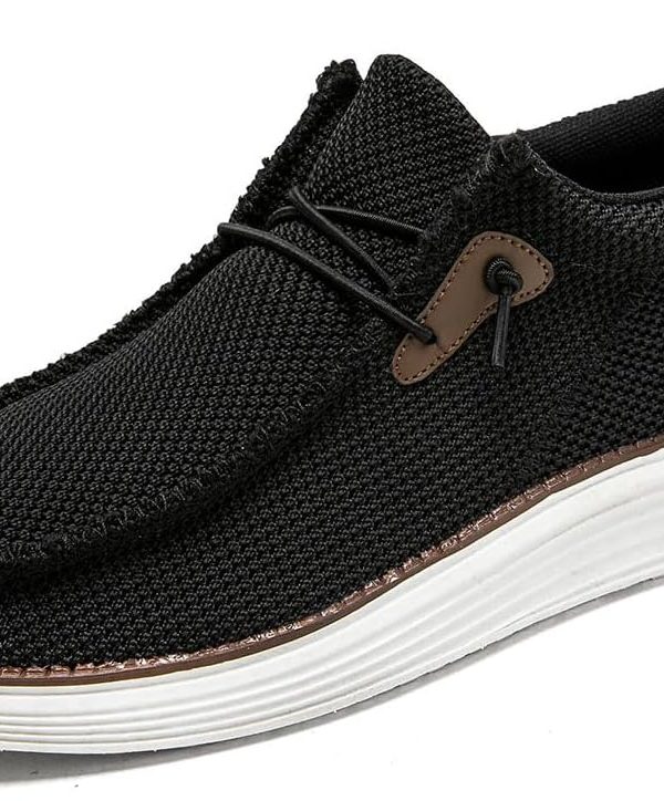 Men's Loafers Slip On Sneakers Boat Walking Fashion Shoes Classcial Comfortable Stylish Lightweight Casual Shoes for Men Non-Slip Durable Home Driving Shoes
