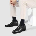 Men's Invisible Height Increasing Loafers | 2.76 Inch Elevator Shoes | Genuine Leather Lining | Slip-On for Business Casual & Formal Wear - Image 2