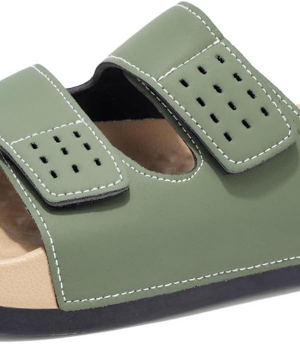 Men's Sport Sandals Comfort Fashion cushioning Lightweight Non-Slip Slides with Arch Support, Adjustable Double Buckle, Soft Breathable Fabric for Summer, Beach, Home Outdoor Use