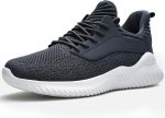 Walking Shoes Mens Sneakers - Slip on Memory Foam Tennis Running Shoes for Athletic Workout Gym Jogging Lightweight Breathable Casual Sneakers