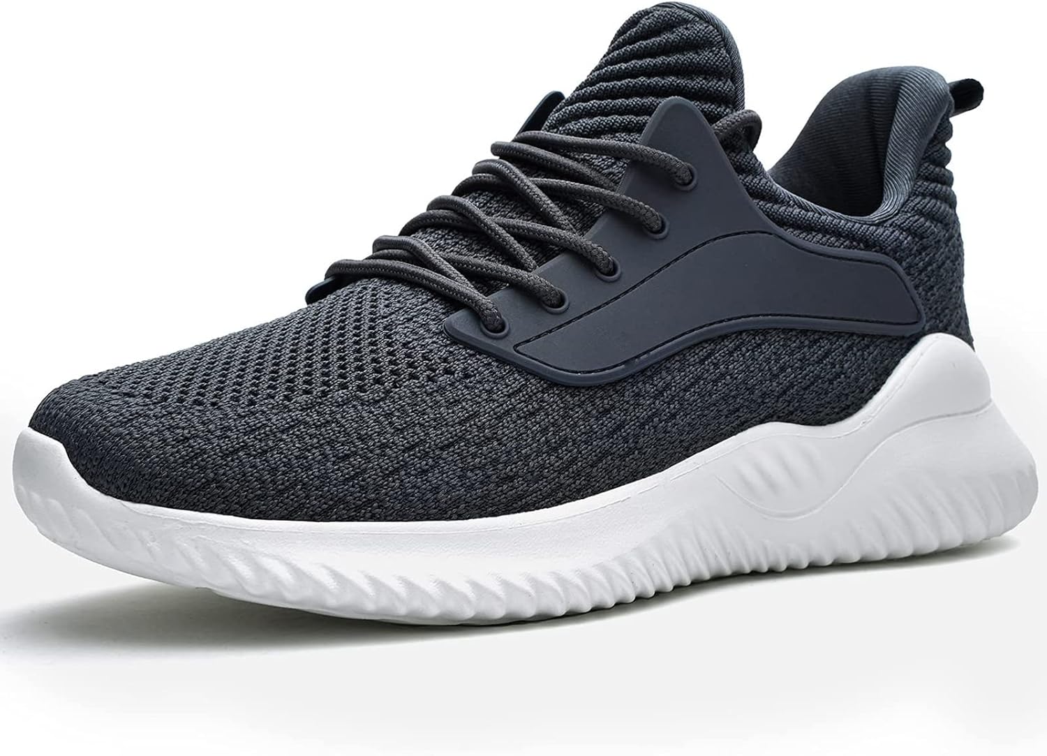 713TyaW8S9L._AC_SL1500_.jpg Walking Shoes Mens Sneakers - Slip on Memory Foam Tennis Running Shoes for Athletic Workout Gym Jogging Lightweight Breathable Casual Sneakers - Image 1