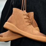 Mens Mid-Top Lace-Up Leather Ankle Boots Casual Comfortable Round Toe Non-Slip Shoes for Walking Outdoor Hiking - Image 2