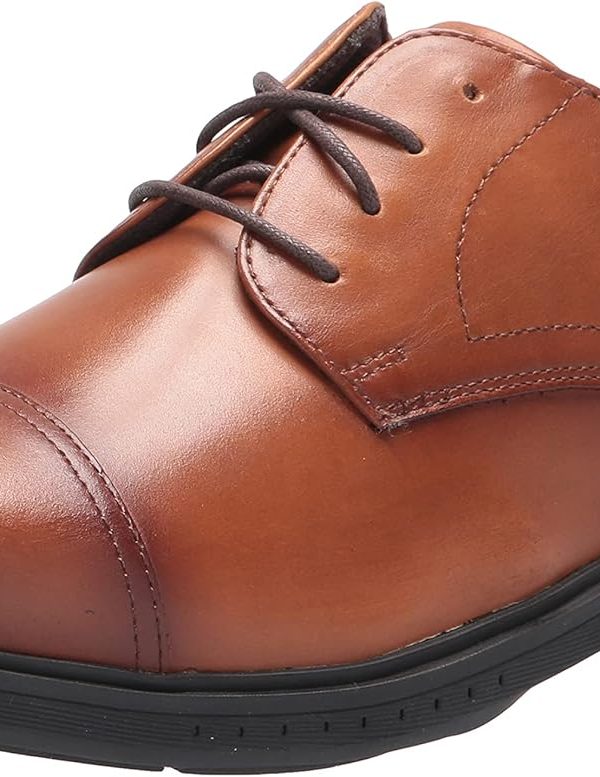 Men's Cap Toe Oxford with Slip Resistant Comfort Technology