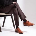 Men's Dress Cap Toe Shoes Wingtip Brogue Oxfords for Men Business Formal Derby Shoes - Image 2