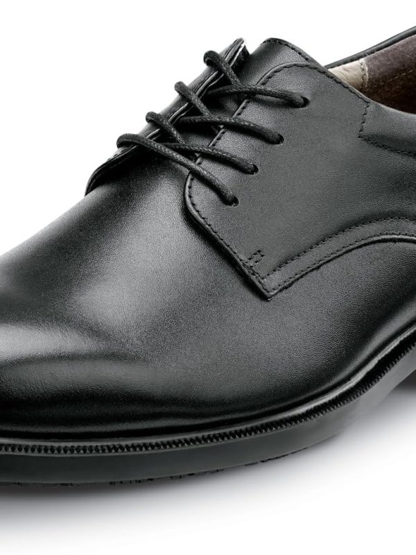 Men's, Dress Style Soft Toe Slip Resistant Work Shoe