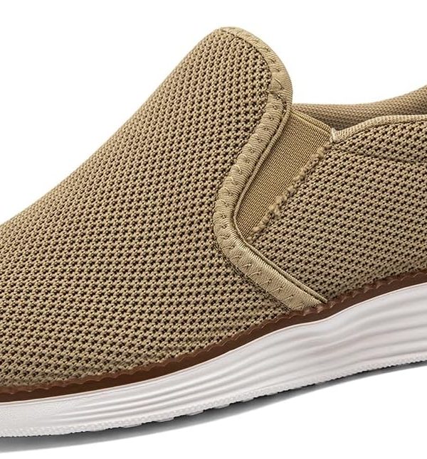 Mens Shoes Slip On Loafers Boat Walking Casual Shoes Non-Slip Lightweight Breathable Fashion Driving Gym Office Work Sneakers